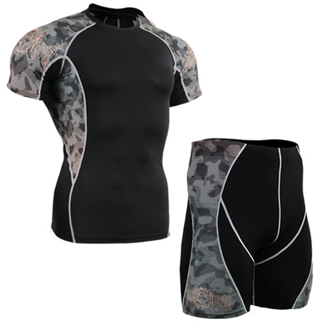 OEM Compression Gym Wear Herren Fitnessbekleidung Custom Gym Shirts