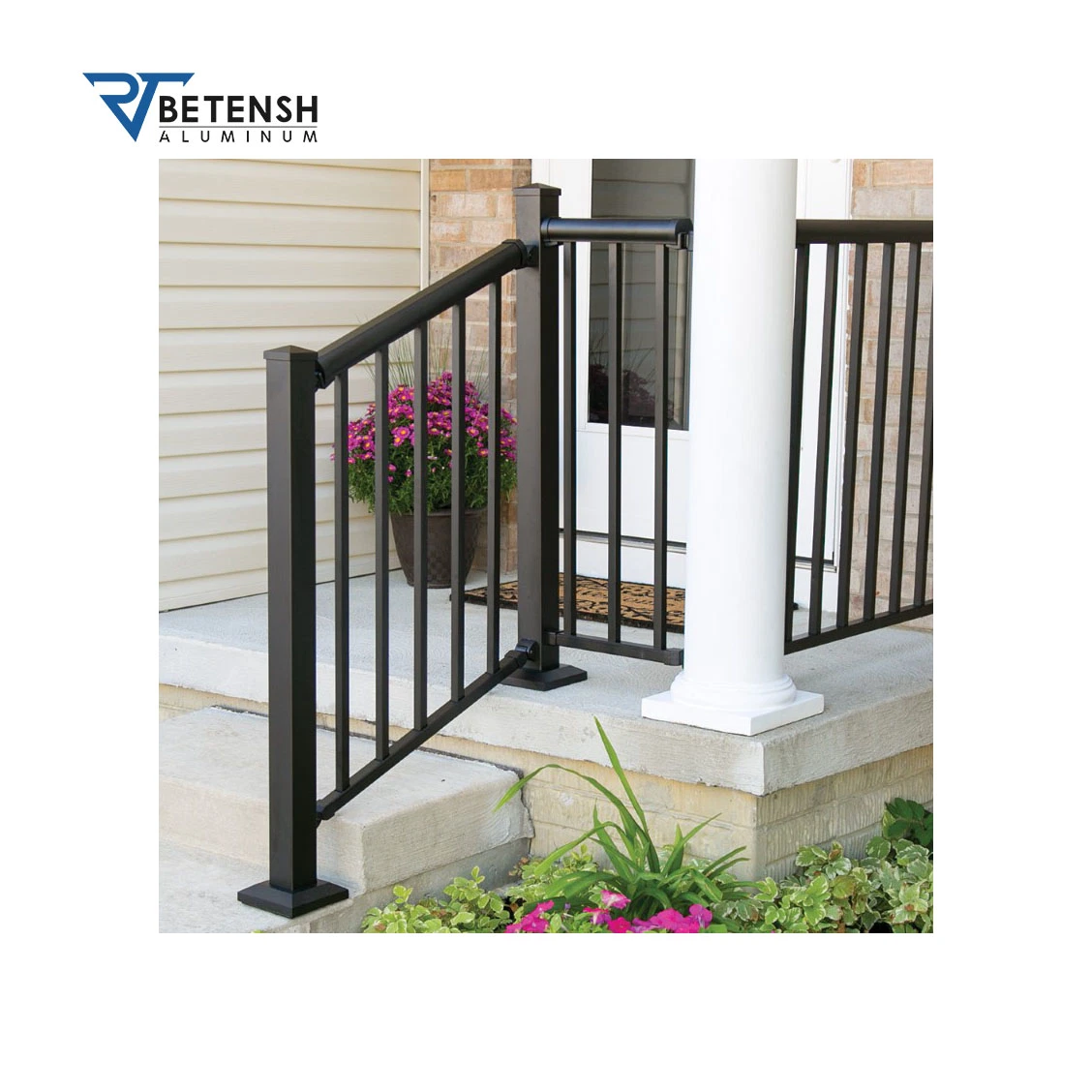 Aluminium Balustrades Stair Handrails Aluminum Decking Railings Galvanized Steel Pipe Railing Aluminum Balcony Fence