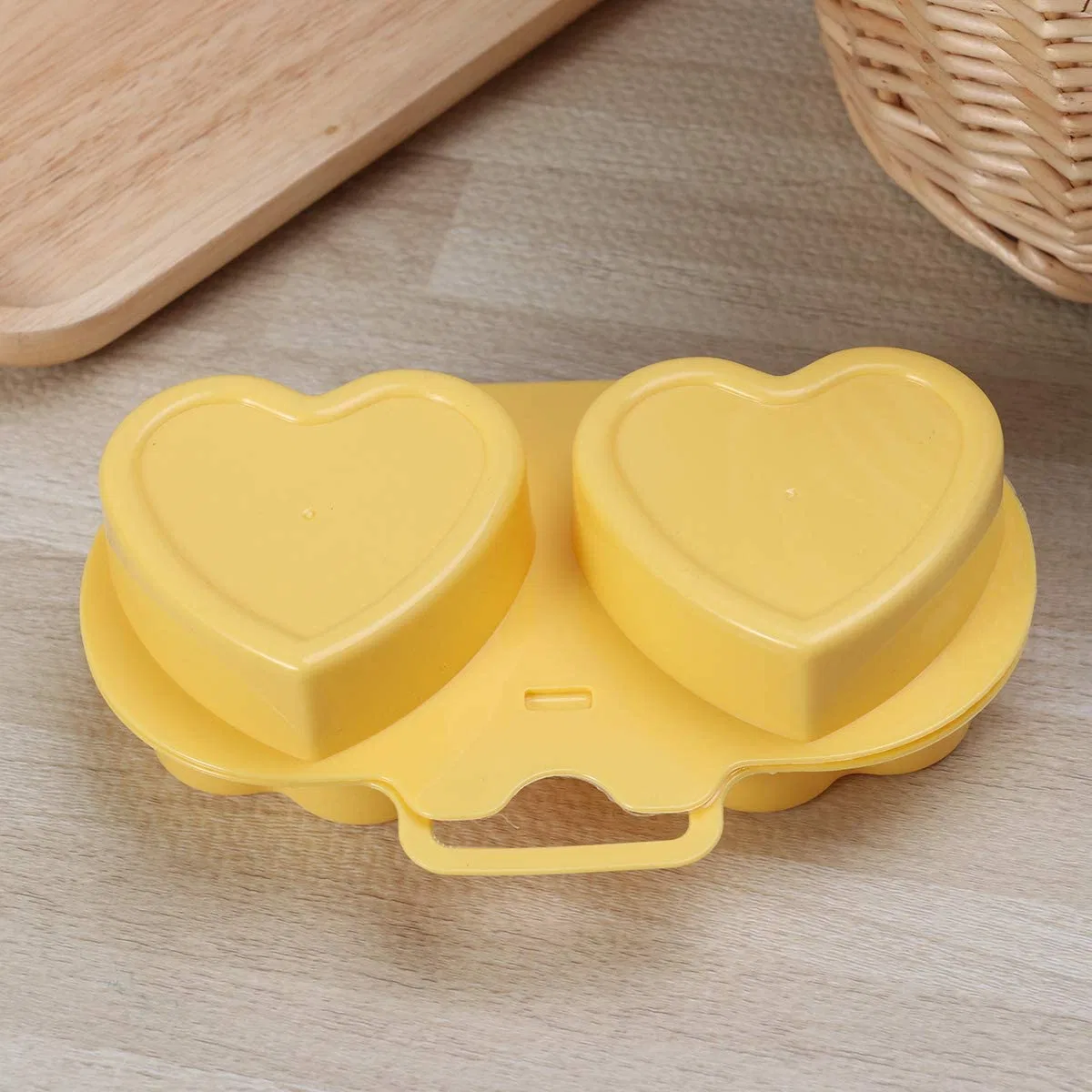 Microwave Poach Egg Poacher Cooking Cooker Plastic Kitchen Gadget Cute Tool