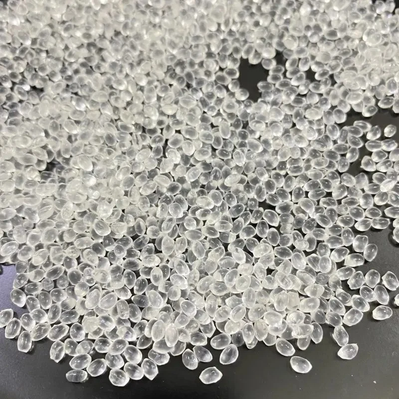 Hot Melt Transparent TPU Granules Thermoplastic Polyurethane Raw Material for Laminated Film Fabric