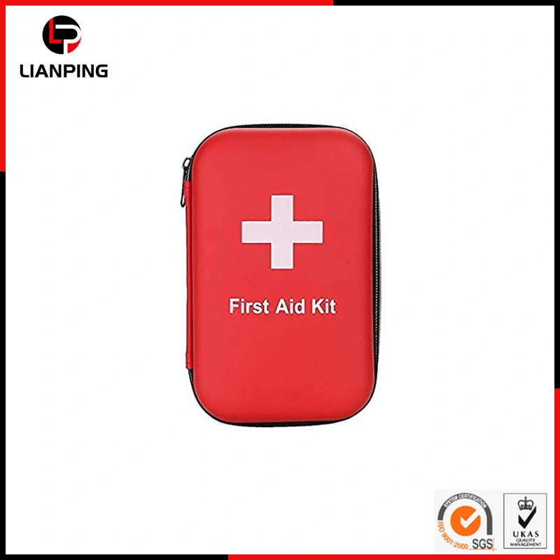 PU Leather Waterproof Safety Emergency Storage EVA First Aid Case