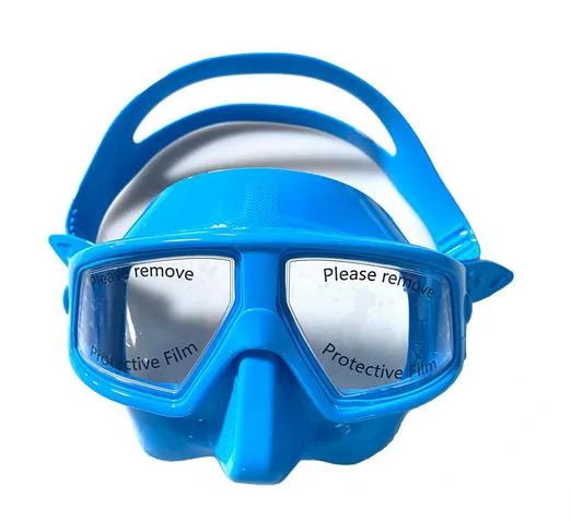 Snorkel Goggles Free Diving Mask, Snorkelling Equipment with Anti-Fog Tempered Glass