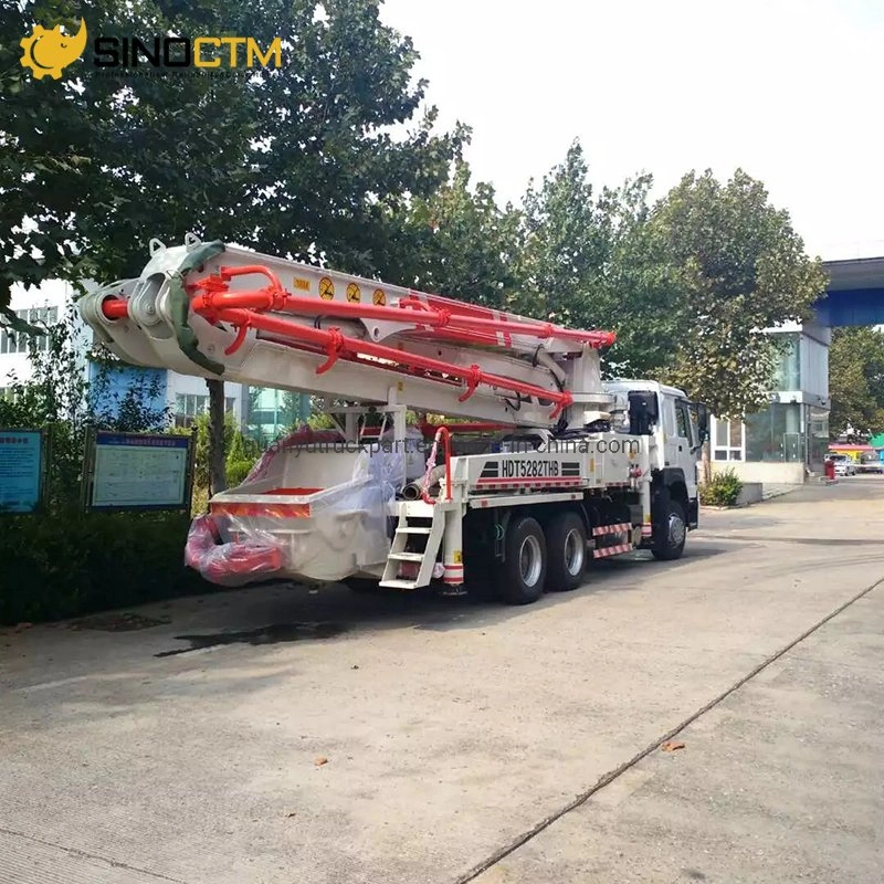 42m de la pompe de la rampe en béton Truck-Mounted Hb37K