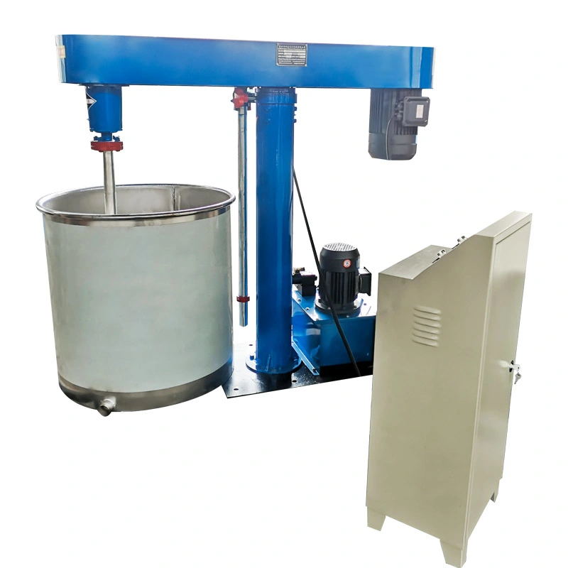 Hot Sell Hydraulic Lift Liquid Disperser Stirrer High Speed Mixer