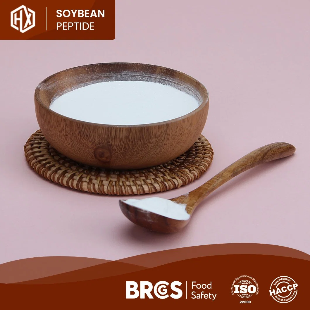 Haoxiang Cheap Price Soybean Peptide Phosphatidylserine Powder Isoflavone Soybean Extract Soy Peptide Collagen Powder Used for Skin-Whitening and Anti-Wrinkle