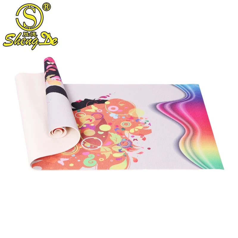 Fitness Wholesale/Supplier Sport Eco-Friendly Printing Gym PVC Foam Yoga Mat