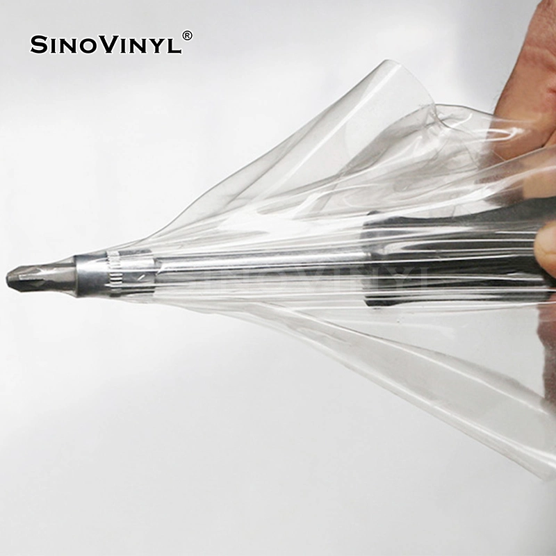 SINOVINYL PVC-01 180micron Matte White Release Paper PVC Ppf Roll Paint Protection Film