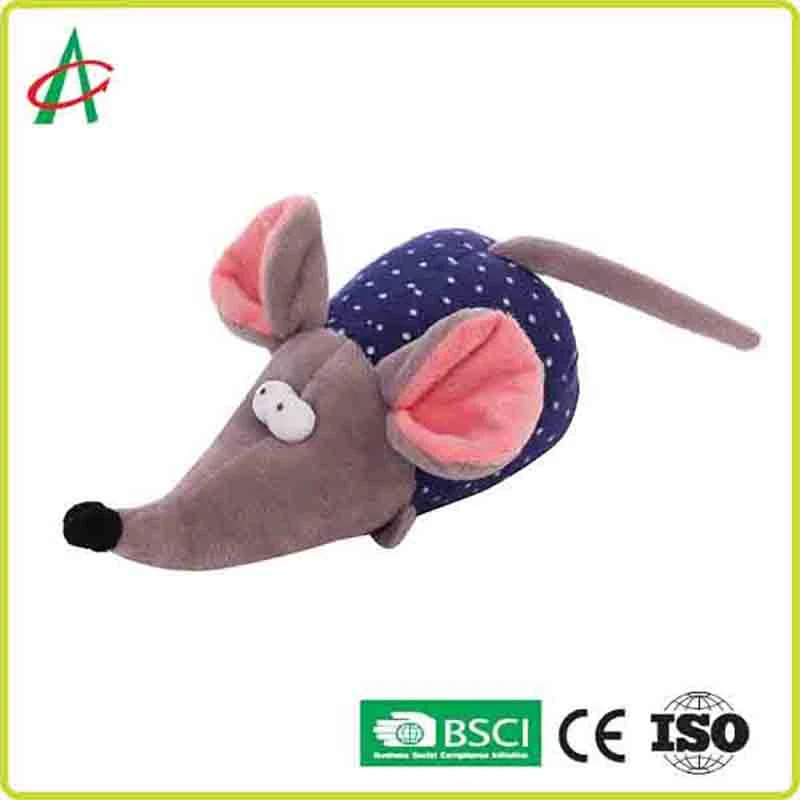 New Design Cat and Dog Pet Squeaky Toy Mouse Plush Toy for Sales