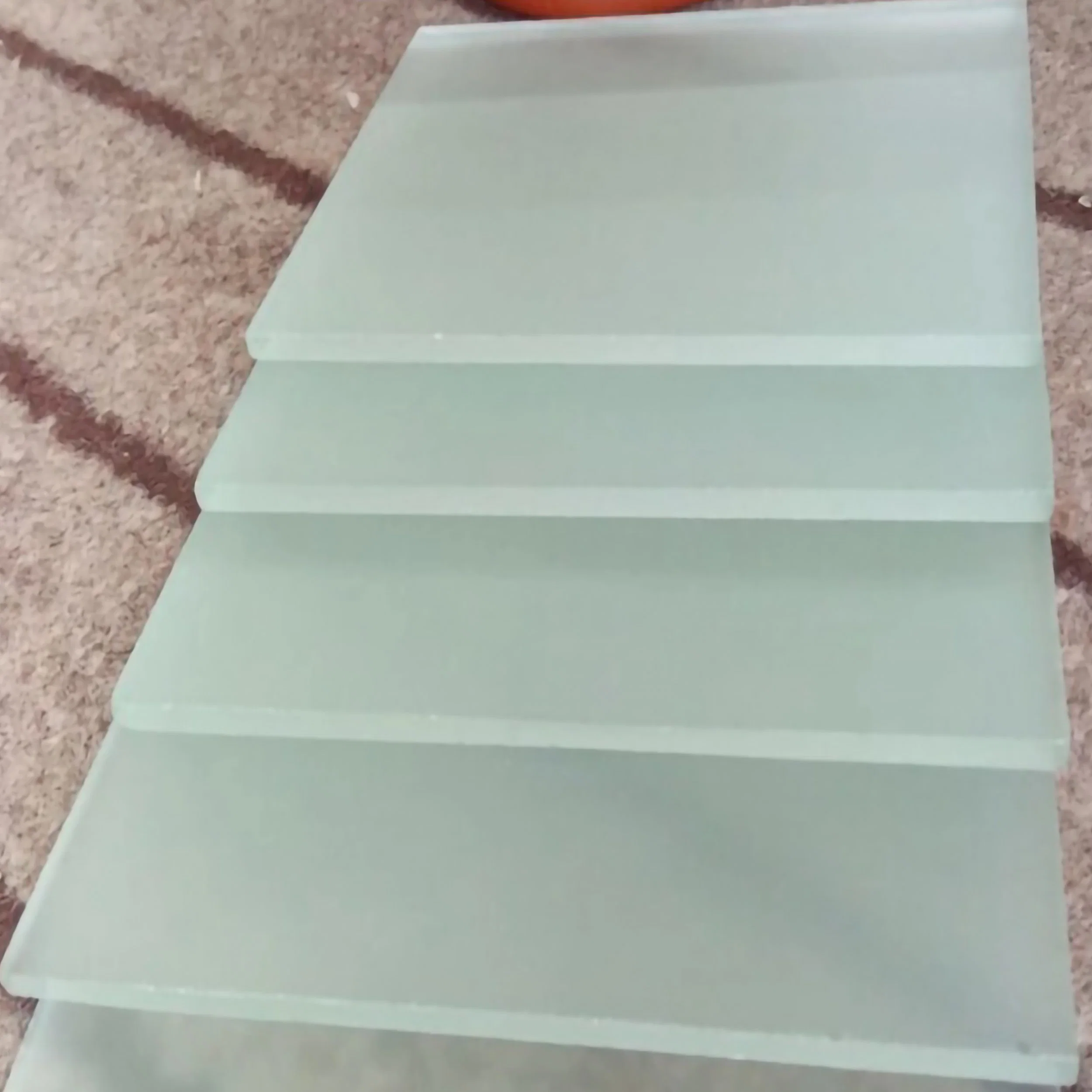 Frosted Glass Acid-Etched Glass Custom Top Quality