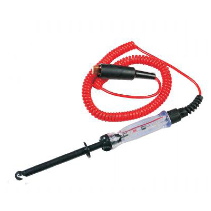 6V 12V Circuit Tester with Retractable Wire Hook Tip Circuit Tester