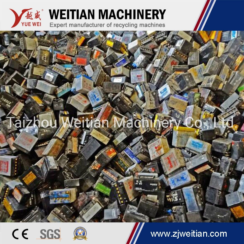 Automatic Used Waste Car Truck's Lead-Acid Battery Batteries Recycling with Ce Certificate