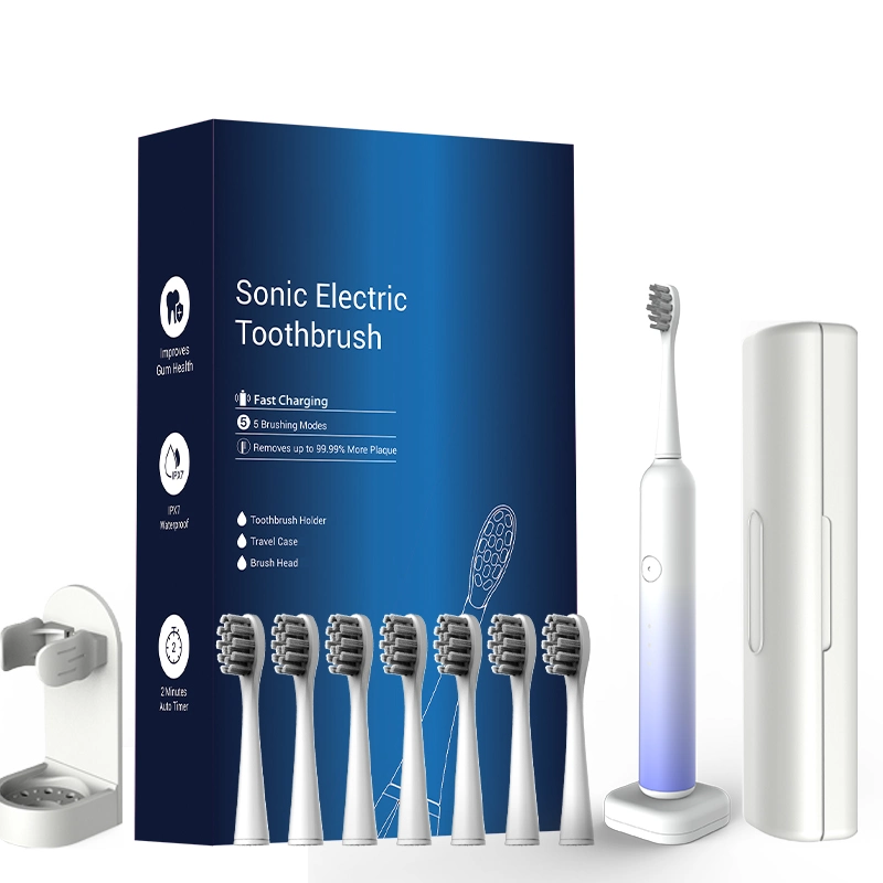 Чувствительные зубы Уход за вибрирующей зубной щеткой Soft Experience Best Sonic Electric Зубная щетка
