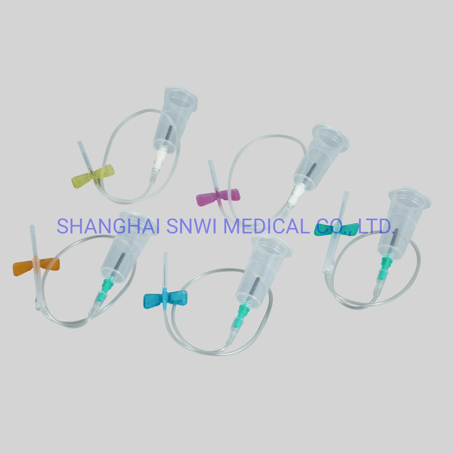 Medical Use Disposable Sterile Scalp Vein Set Luer Lock Luer Slip with Butterfly Needle