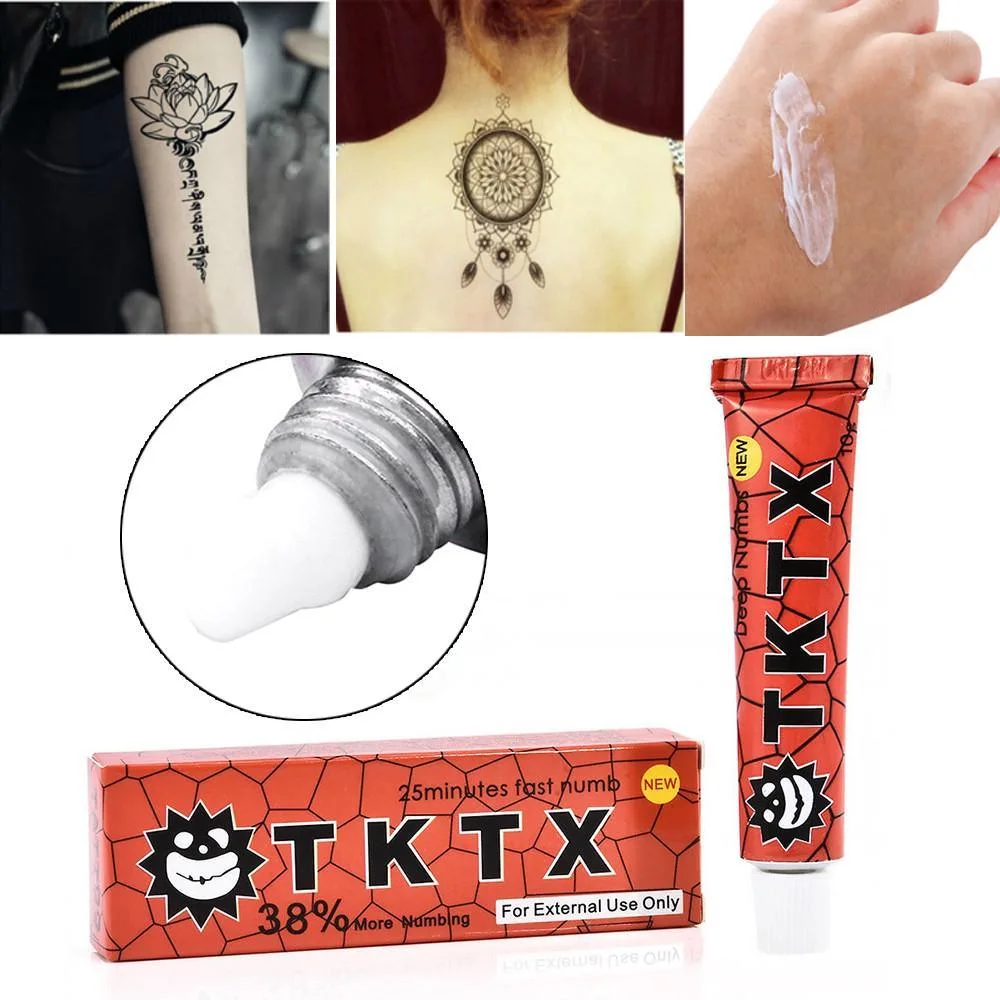 Factory Suppliertktx Numb Cream Deep Anesthetic Ointment Laser Tattoo Tktx Strong Numbing Cream