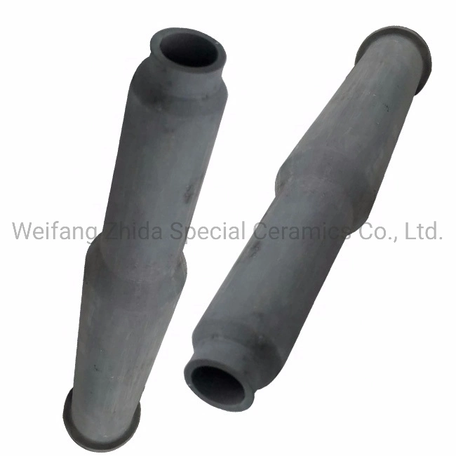 Ceramics Refractory Material Sisic Rbsic Silicon Carbide Fuel Nozzlerbsic (SiSiC) Refractory /Burner Nozzles for Industrial Furnace