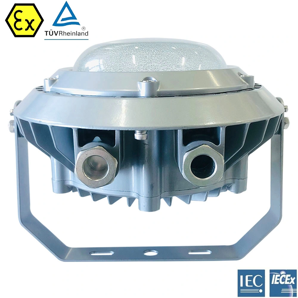 LED Explosion-Proof Flood Lights for Oil Gas Chemical Industry Safety Lighting with Atex Certificate IP66 Water and Dust Proof