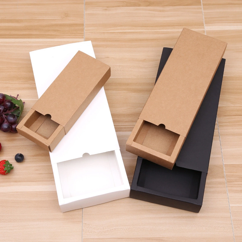 Luxury Custom Solid Cardboard Paper Drawer Box T-Shirt Packaging Boxes