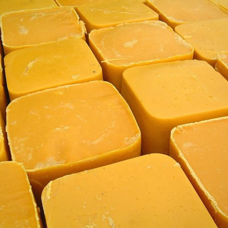 Pure Beeswax Natural Organic Bee Wax Slab Yellow Beeswax Blocks for Candle Making