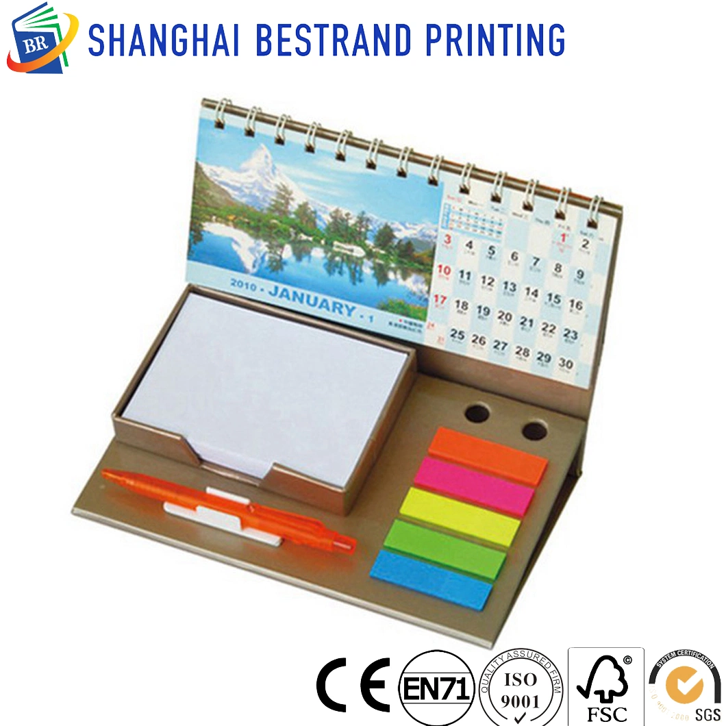 High Quality Calendar Printing with Shape