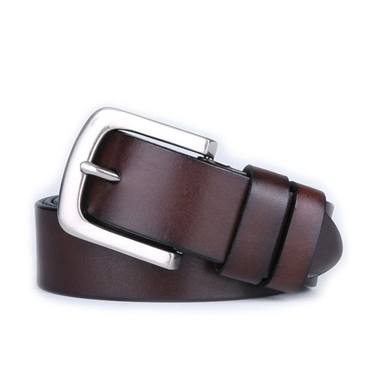 Factory OEM Design Cheap Price Mens Designer Brown Leather Belts