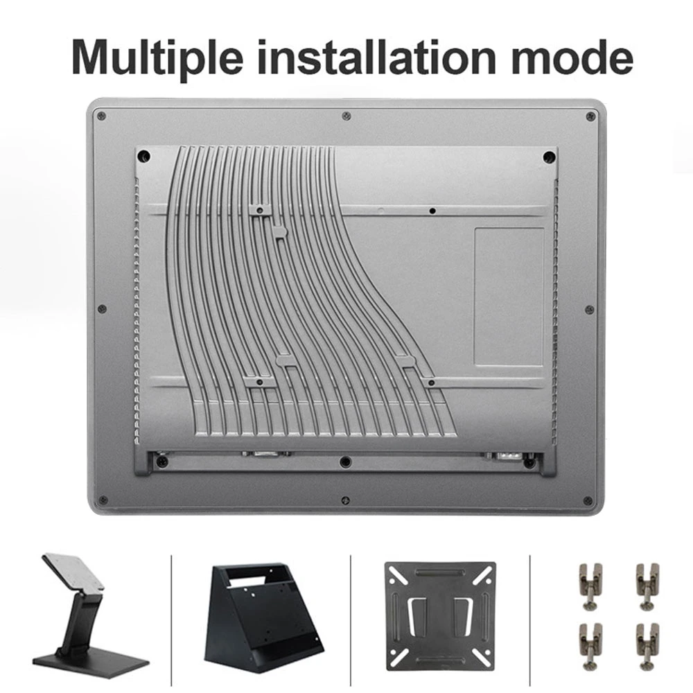 Résistif ou 10 points de projection Capacitif Touch OEM ODM 15 pouces Android Ordinateur embarqué PC industriel Panneau 1024X768