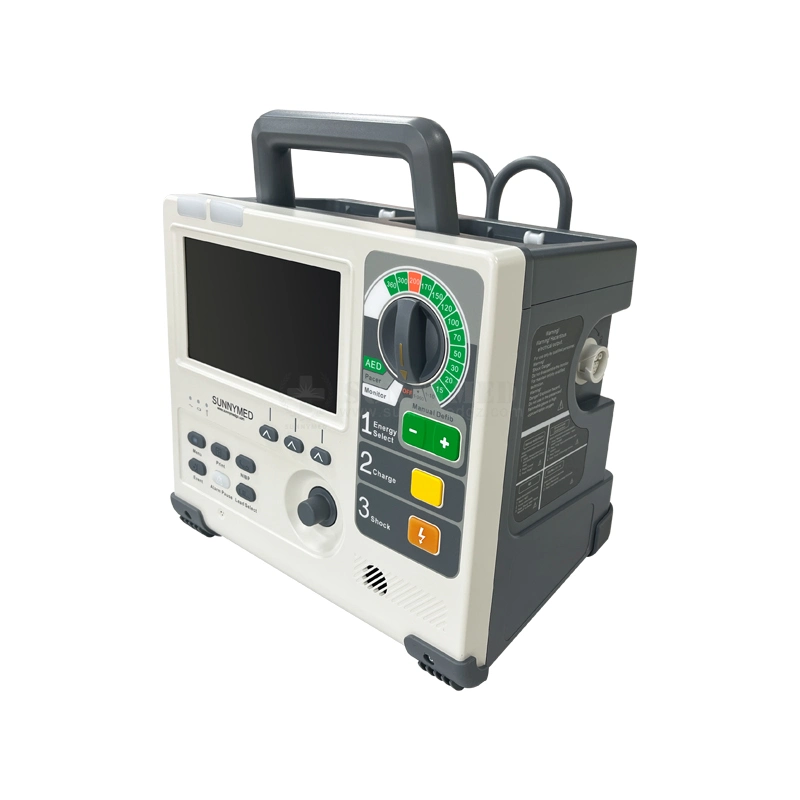 Sy-C026A High-Quality Cardiac Defibrillator Monitor Biphasic Price Aed Defibrillator