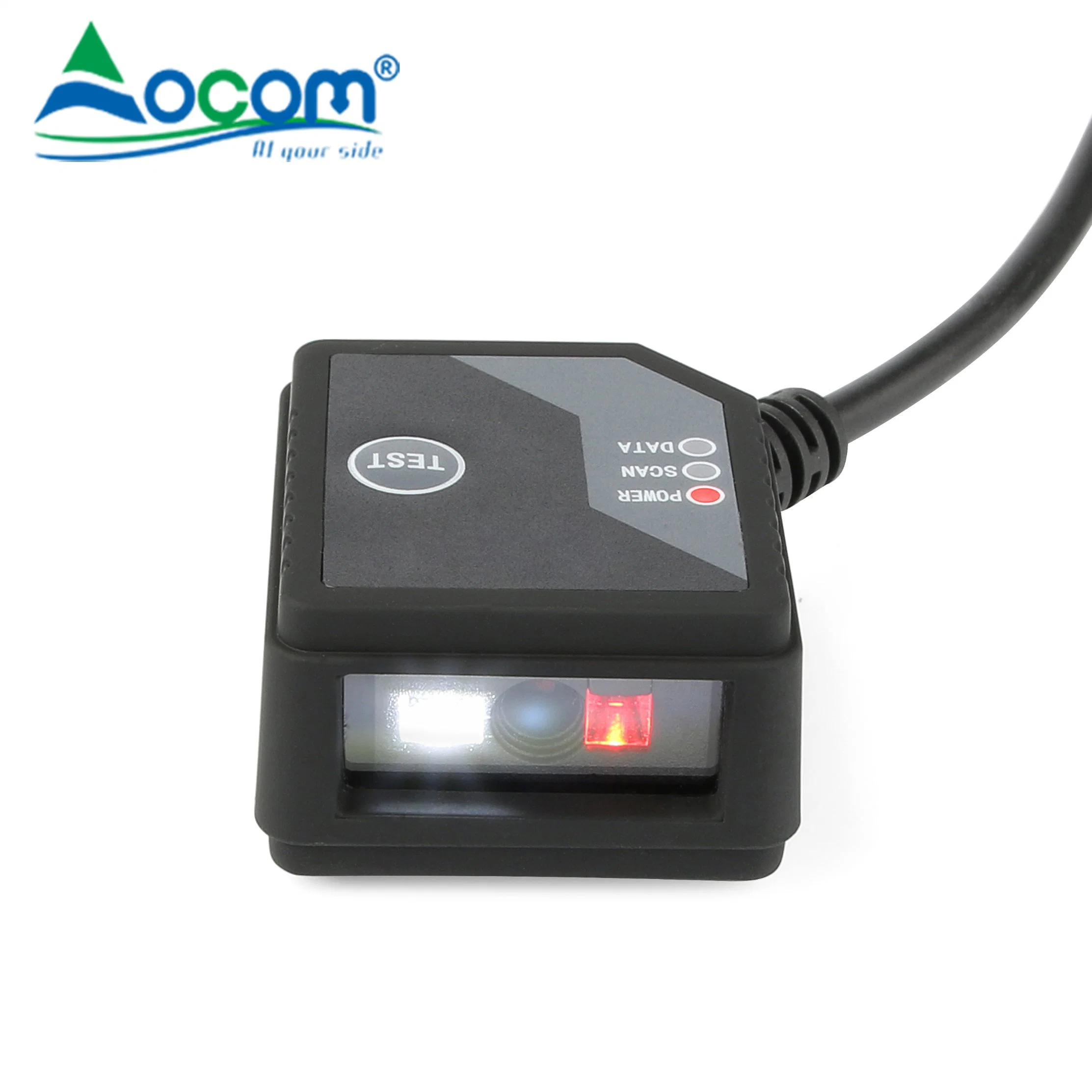 High quality/High cost performance Fixed Barcode Scanner RS485 RS232 Mini Industrial Barcode Reader