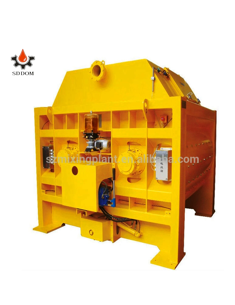 Mixing Cement and Concrete Concrete Mixer Machine with Skip Hopper Bucket