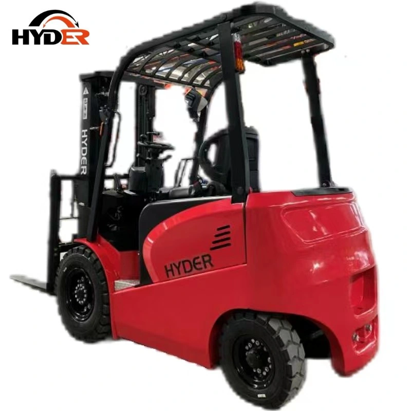 Fábrica de almacén pasillo estrecho Rough Terrain Forklift 2t 2000kg Hyde Carretilla elevadora eléctrica