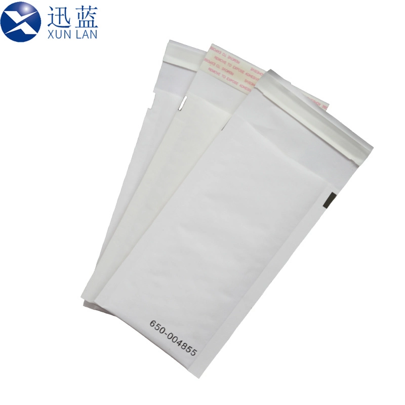 Customs Declaration Packaging Printing Bags White Kraft Bubble Envelope