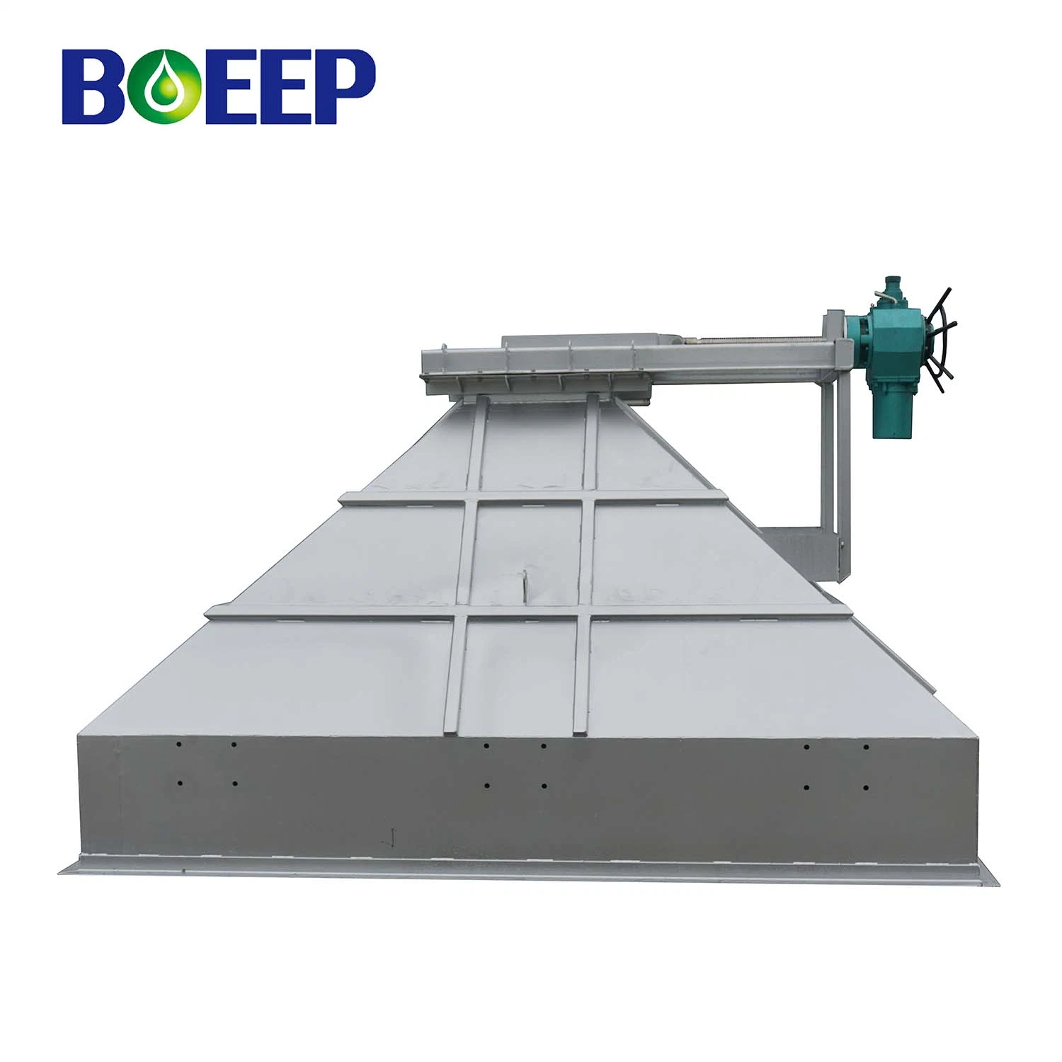 ISO/SGS/Ce Automatic Mild Steel Sludge Cake Hopper Storage for Effluent Water Treatment