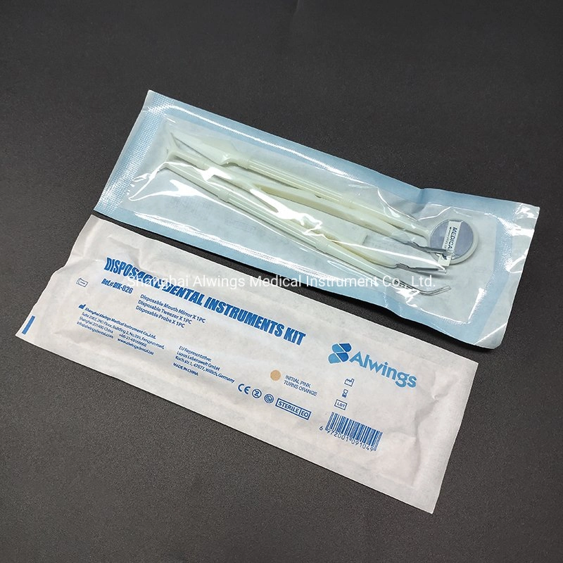 Dental Disposable Sterilized Dental Instrument Exam Kit (3 in 1)