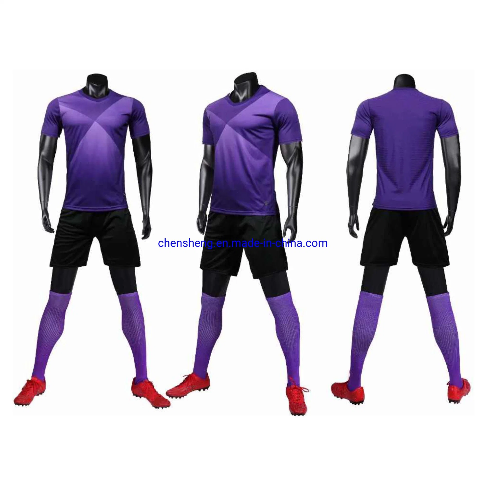 D'impression personnalisé uniforme de l'équipe de soccer Sports Football Jersey Jersey conçoit l'usure de soccer