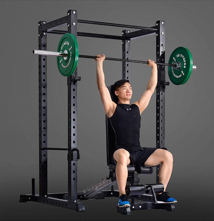 Commercial Dumbbell Weight Lifting Power Squat Frame Frame Free Squat Rack