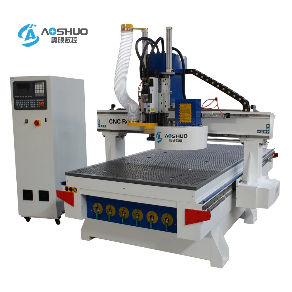 Atc 1325/1530 CNC Router de madera de 9 Kw DSP de husillo Maquinaria Center