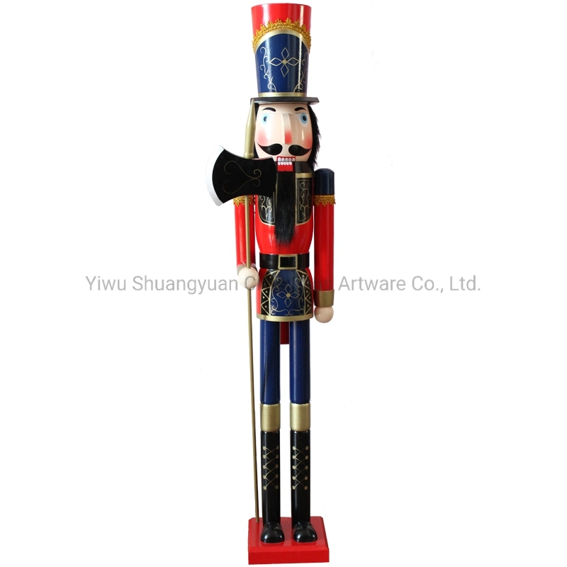 Home Decor Wooden Christmas Soldier Nutcracker Christmas Gift