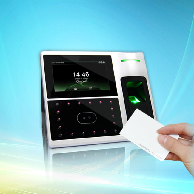 (FA1-H/ID) ID Card Fingerpritn & Facial Recognition Time Attendance System