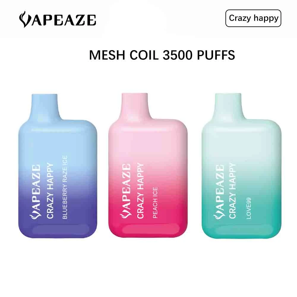 Lost M Ary 3500 Puffs Crazy Happy Health Fashionable E Cigarette Disposable/Chargeable Vapes 20+ Flavors Nicotine 2%, 3%, 5%, Could Choose Replaceble Atomizer