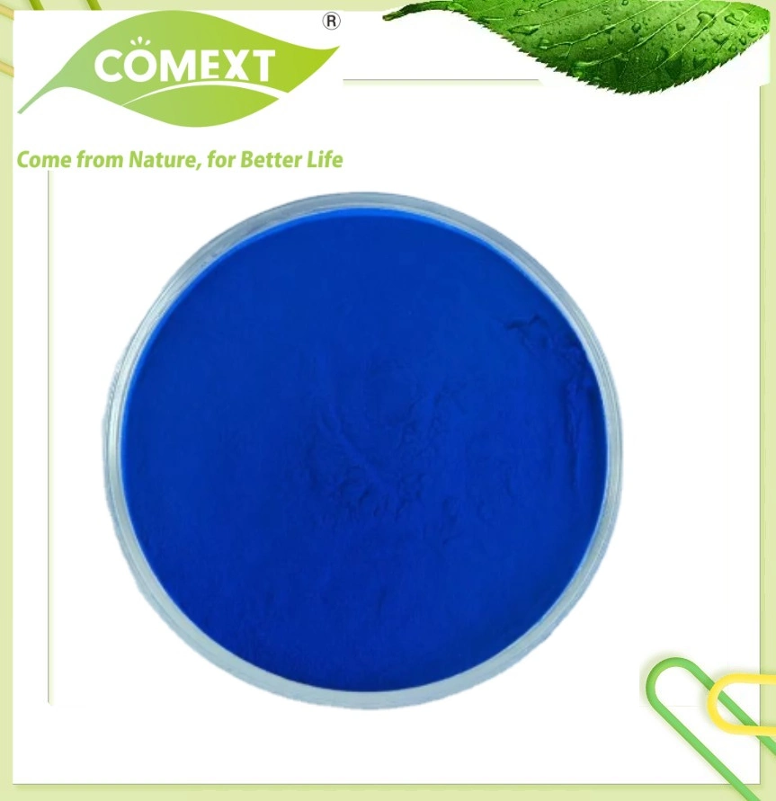 Comext in Stock Food Grade Color Natural Plant Extract Phycocyanin Blue Spirulina Powder