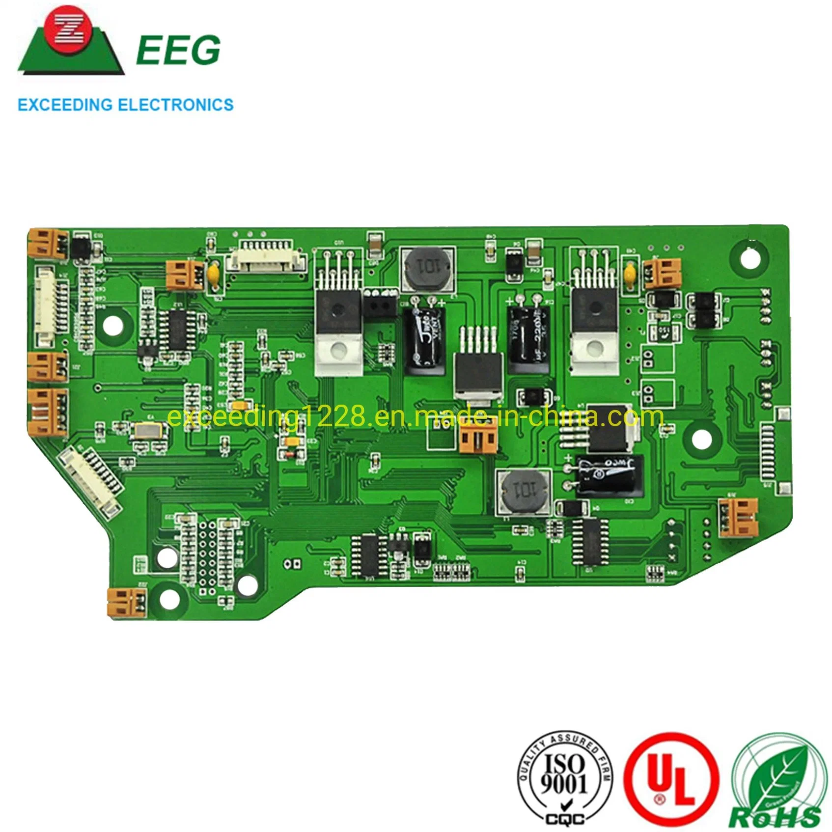 دائرة الطباعة متعددة الطبقات المخصصة لـ OEM ODM SMT Enig لوحة PCBA