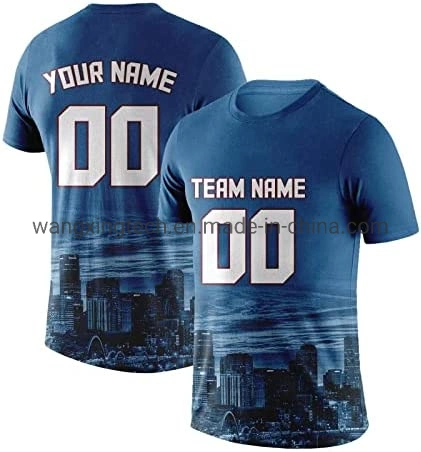 Personalisierbare Kurzarm-Shirt Personalisierte Hockey City Jersey Bekleidung Hinzufügen Team Name Nummer Sport Fans Geschenk für Männer Frauen Jugend