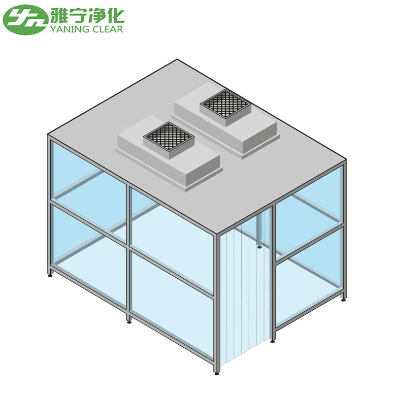 Yaning Modular Clean Room Laboratory Dust Free Cleanroom for Air Purification Engineer