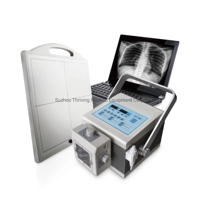 Medical Digital High Frequency 4kw Mini Portable X Ray Machine with Dr System (THR-XR-4KW)