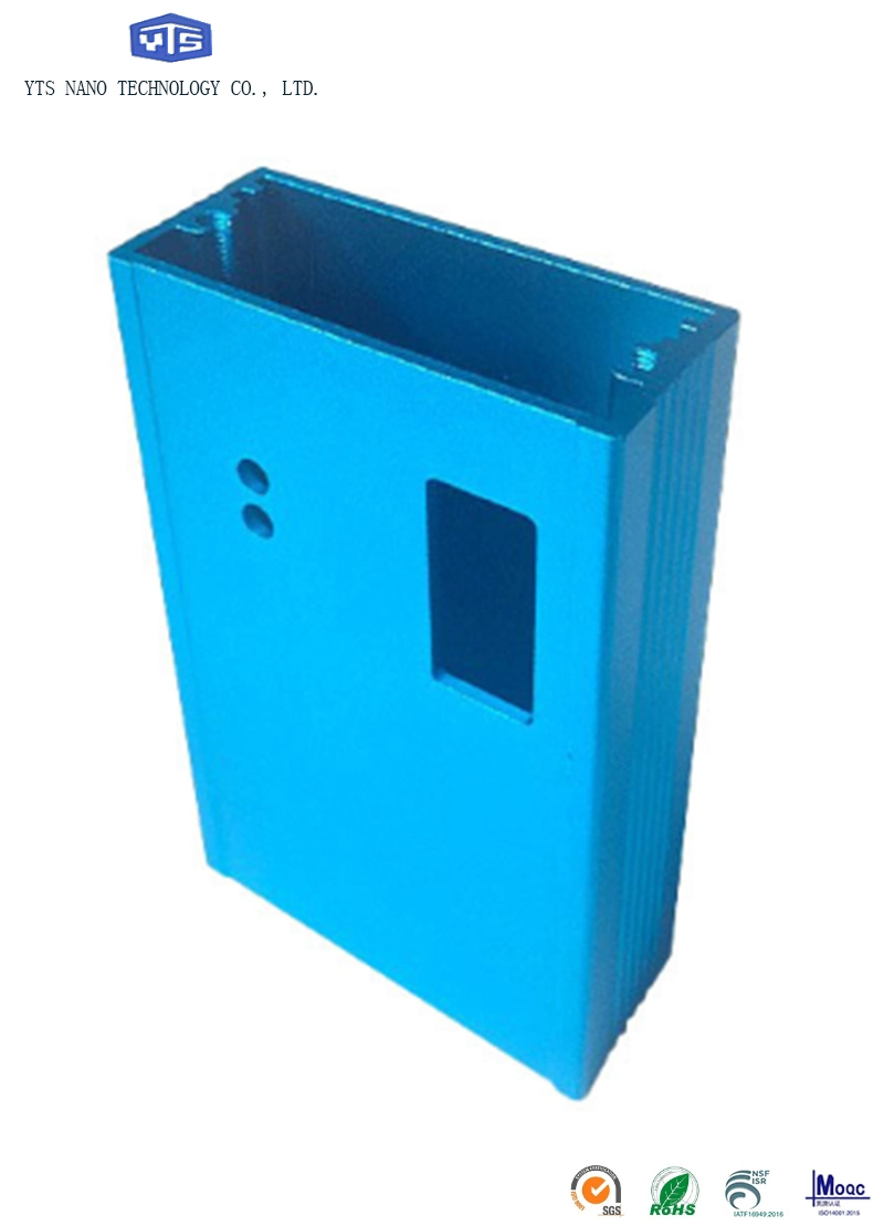 Custom Electronic Switch Parts in Various Colors of Aluminum Oxide Profiles