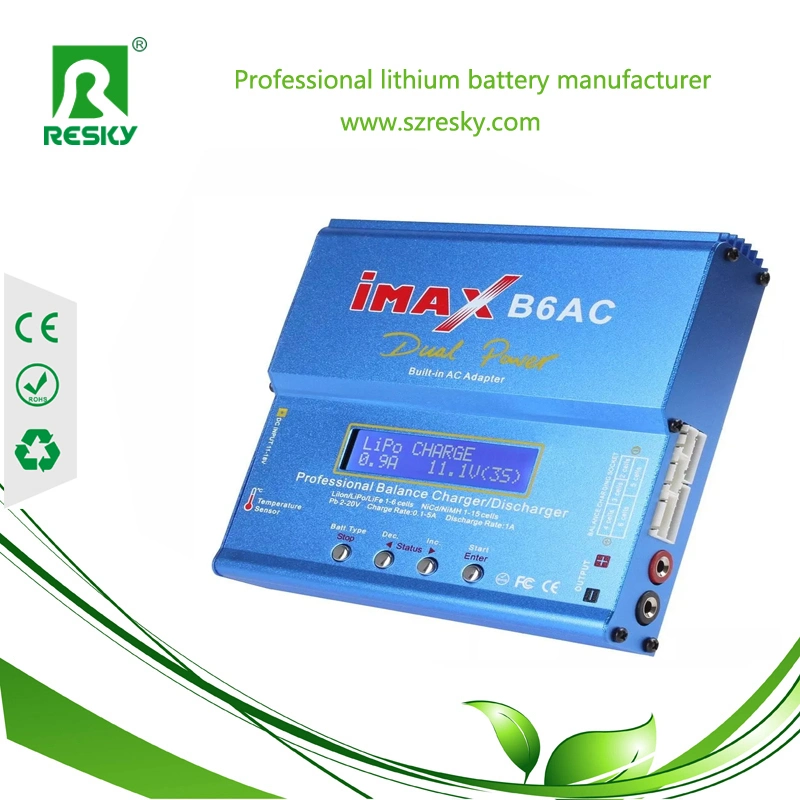 Dual Power Imaxb6AC 80W RC Balance Charger for Li-ion NiMH