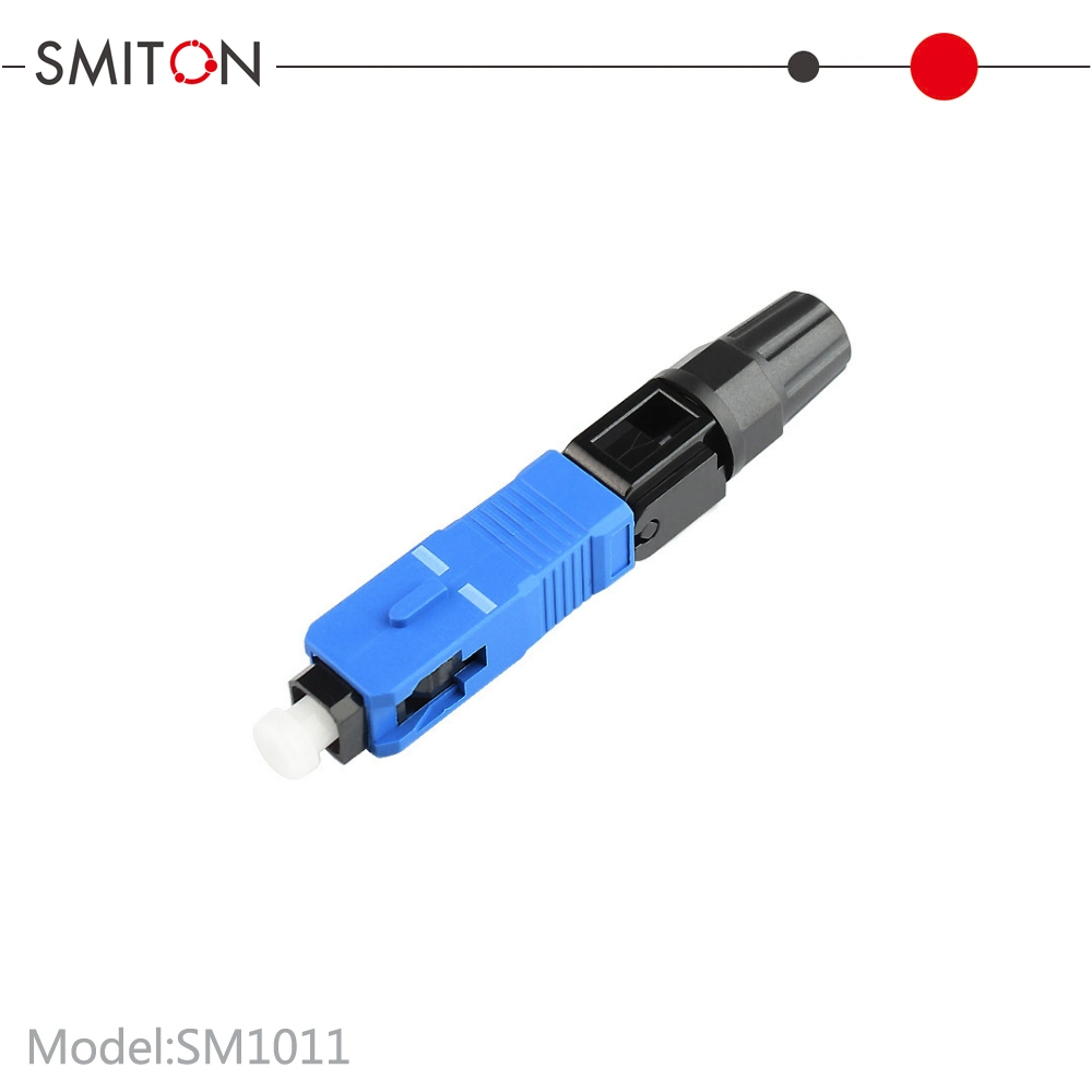 FTTH Sc Upc APC Fiber Optical Fast Quick Cable Connector