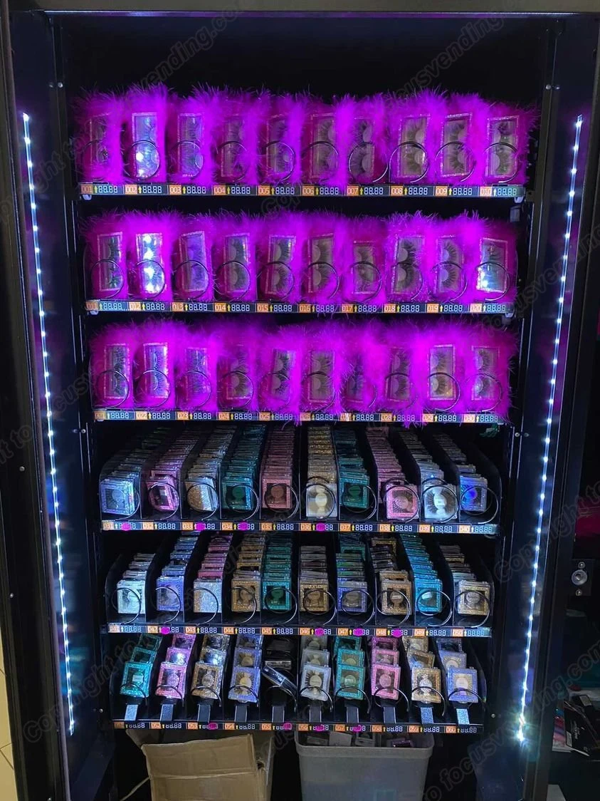 Custom Nail Polish Vending Machine with Free Customized Design