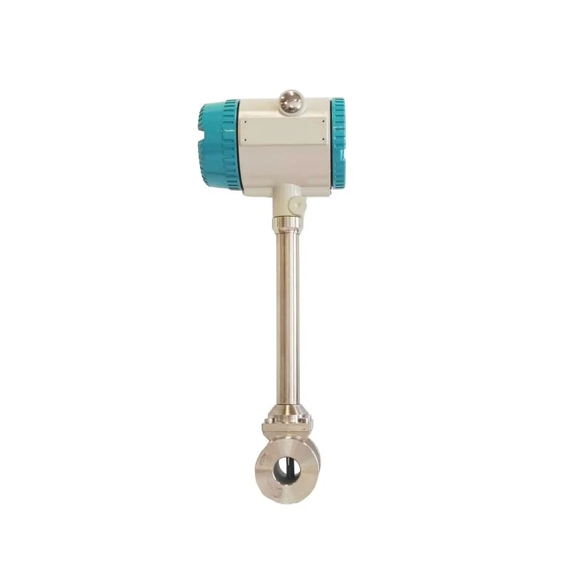 High Temperature N2 Gas Hydrogen Compressed Air Superheated Steam Vortex Flow Meter