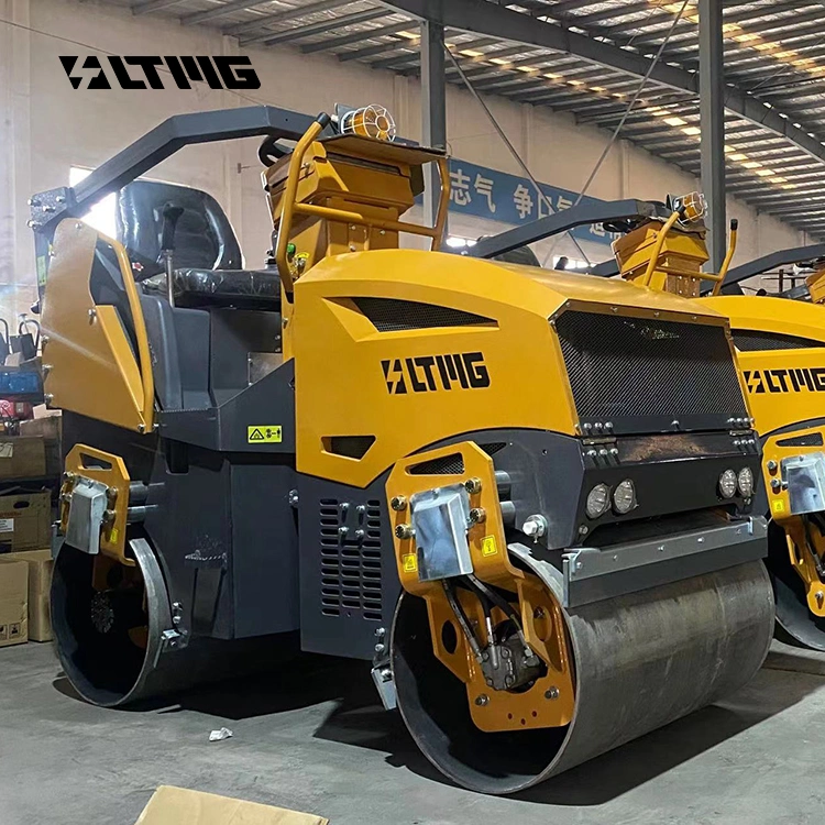 Construction Machinery Road Roller Dual Drive Single Vibration Steel Wheel Road Roller