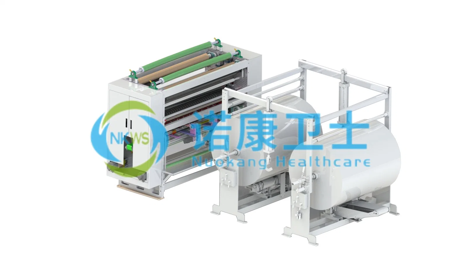 Vollautomatische Baumwollgewebe Maschine saugen variable Spannung Z Falten Maschine für weich trockene, nicht gewebte Gesichtstücher